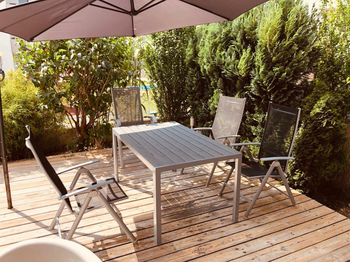 25H Garden Apartment Plus Private Beach Neusiedl am See Eksteriør billede